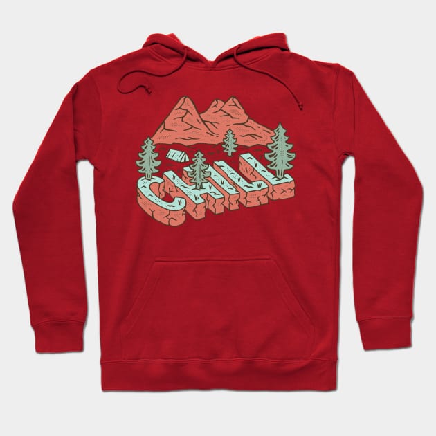 CHILL MONTAIN Hoodie by KING SAMBO